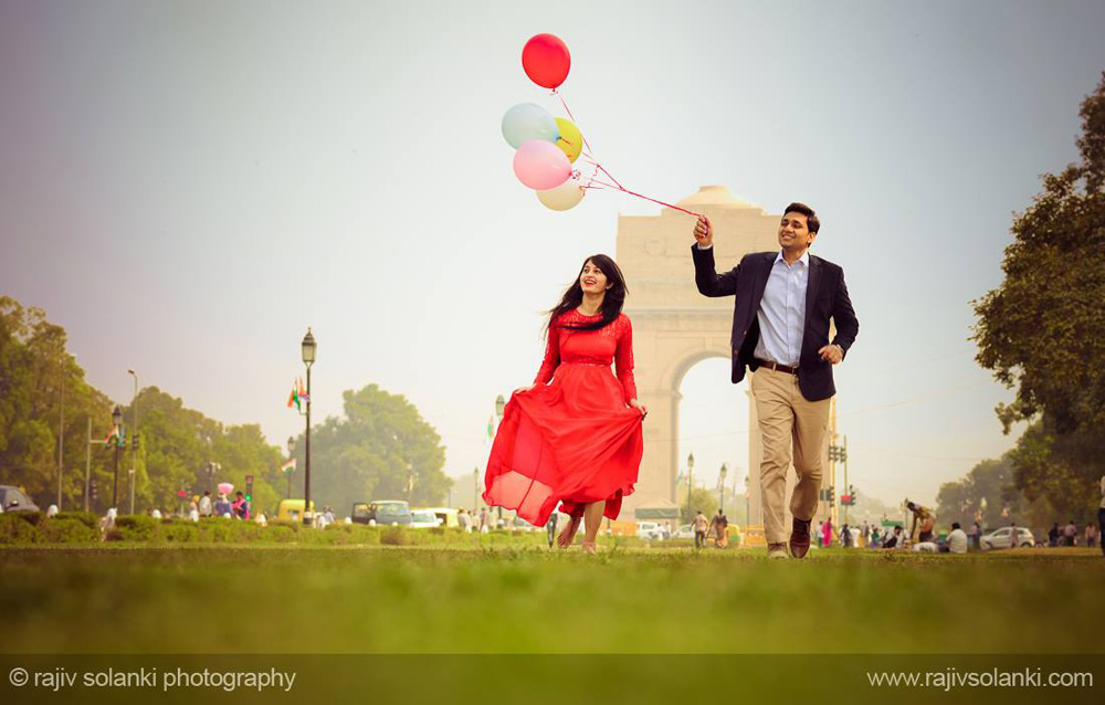 Pre Wedding Shoot at Delhi ( Deep & Bhumika) - Rajiv Solanki